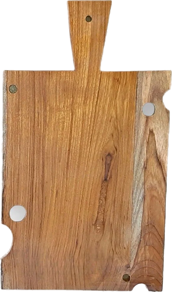 Kaasplank teak, groot