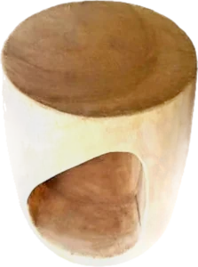 Krukje suar, uitgehold